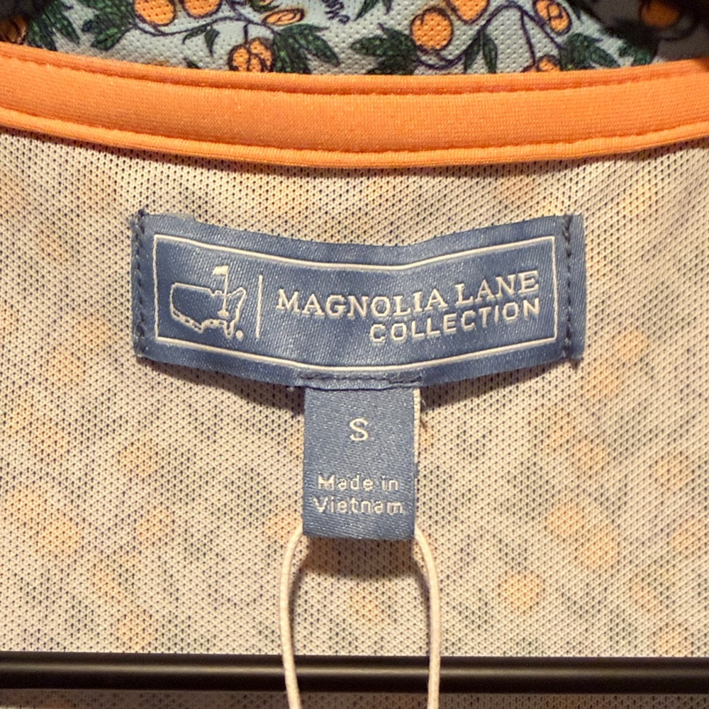 Masters Light Blue Floral Zip Polo Mini Dress with Pockets - Picture 5 of 7